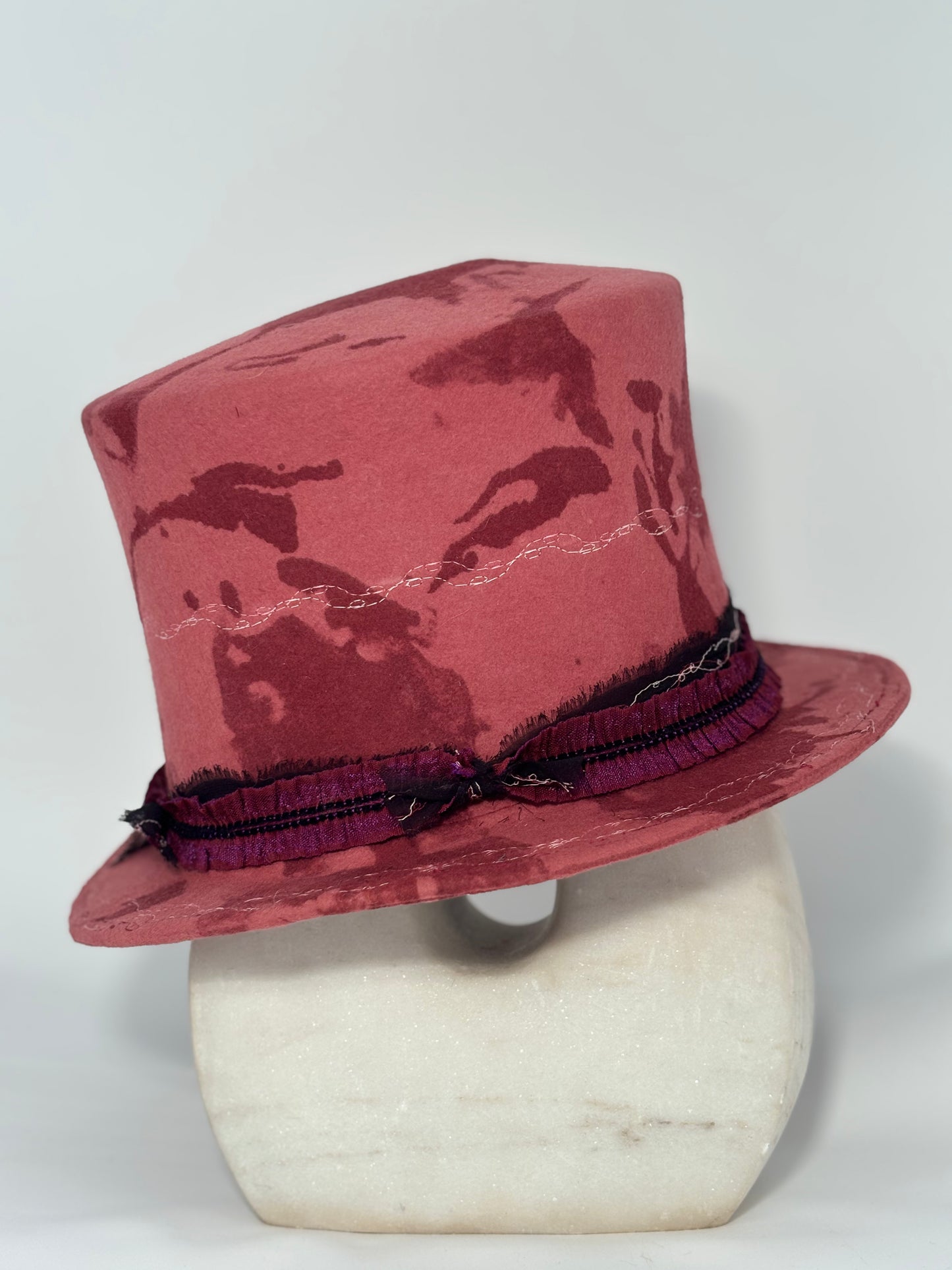 Tall Top Hat- Milliner Felt