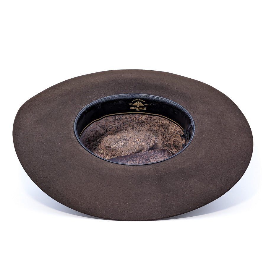 Dark Brown Rancher - Custom Felt Hat