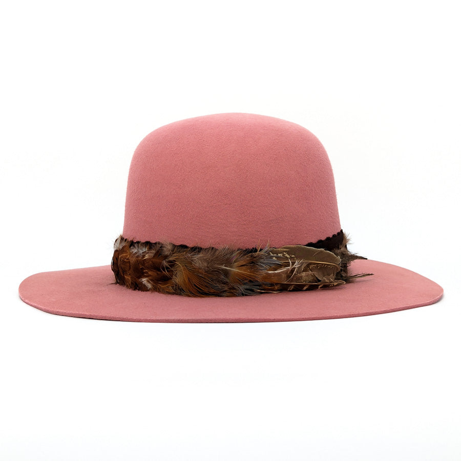 Old Rose Open - Custom Felt Hat