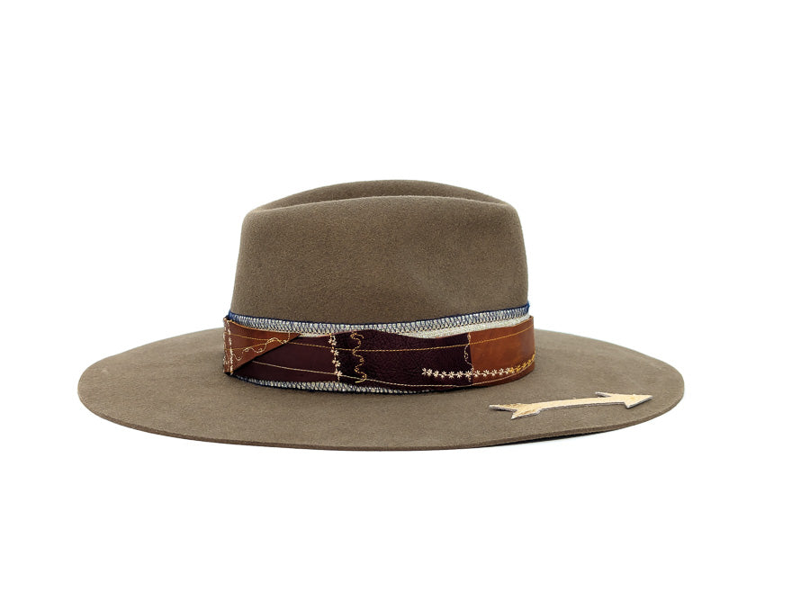 Pecan Clint - Custom Felt Hat