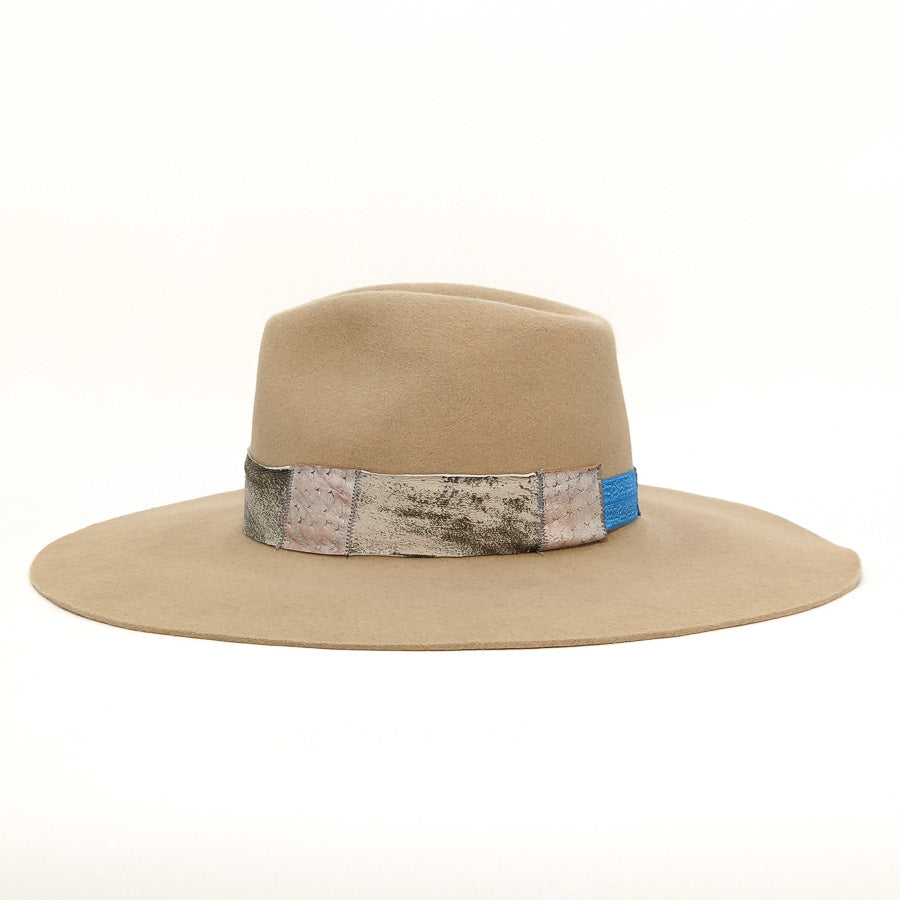 Sahara Pinched - Custom Felt Hat