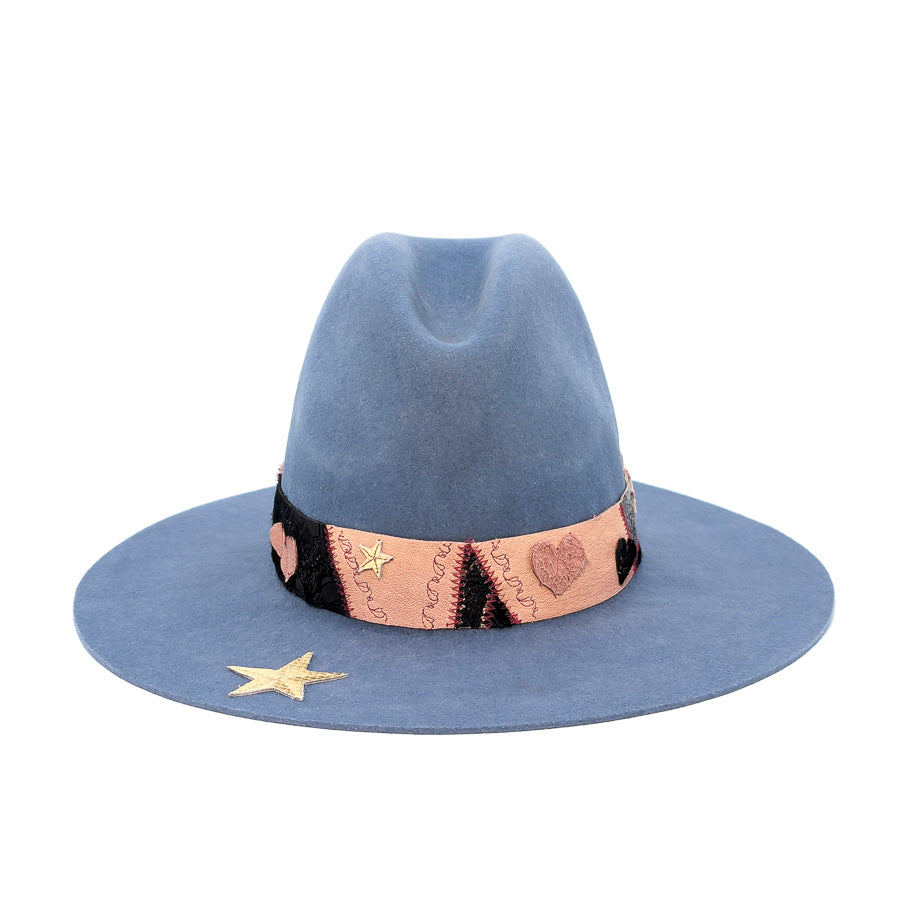 Steel Blue Gus - Custom Felt Hat