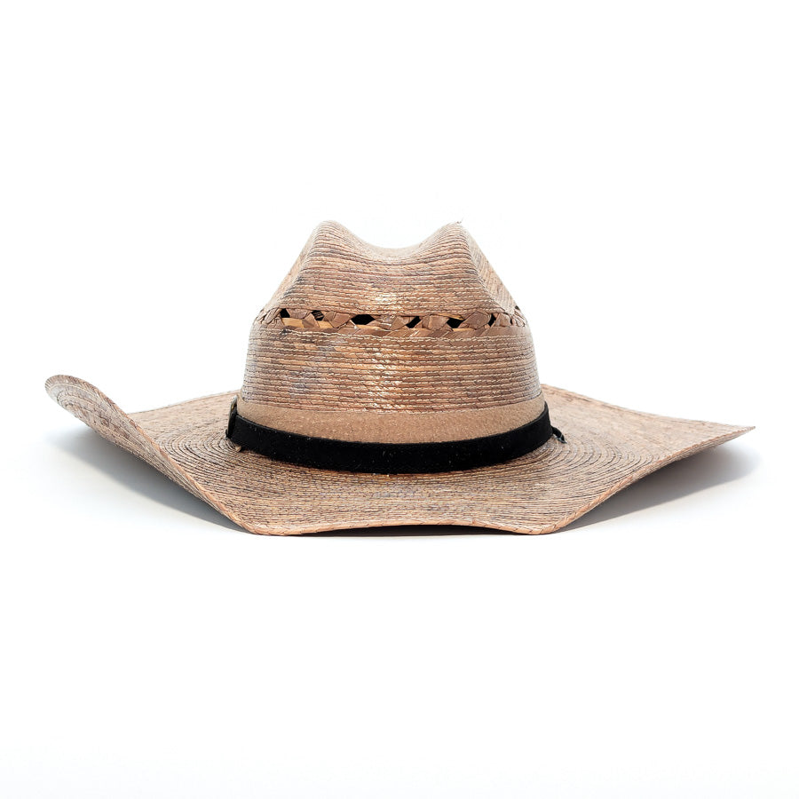 Dark Palm Rancher - Palm Straw Hat