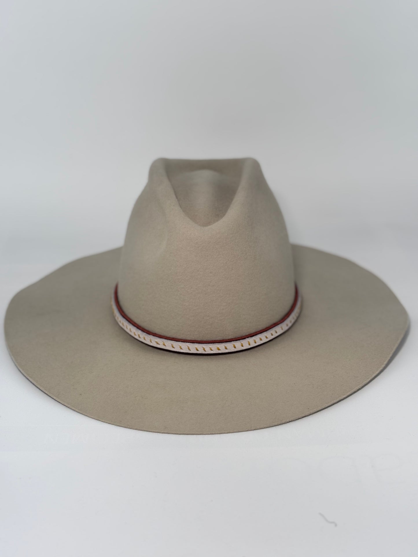 Gray Creased - Custom Felt Hat