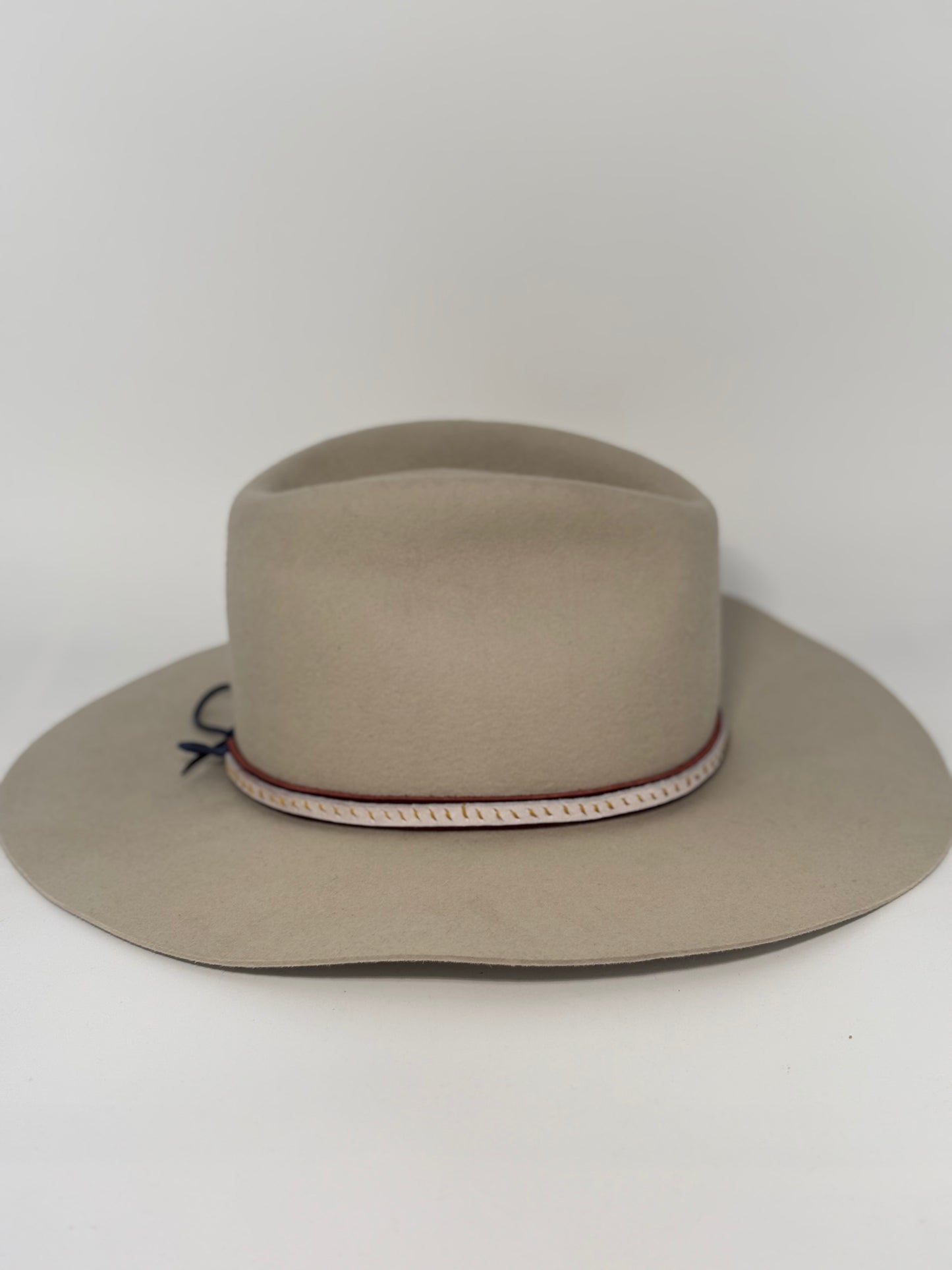 Gray Creased - Custom Felt Hat