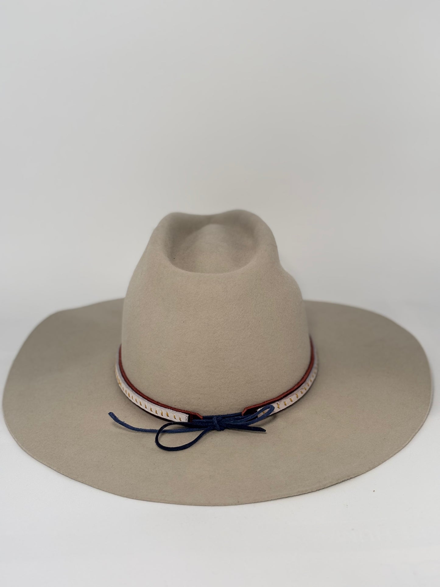 Gray Creased - Custom Felt Hat