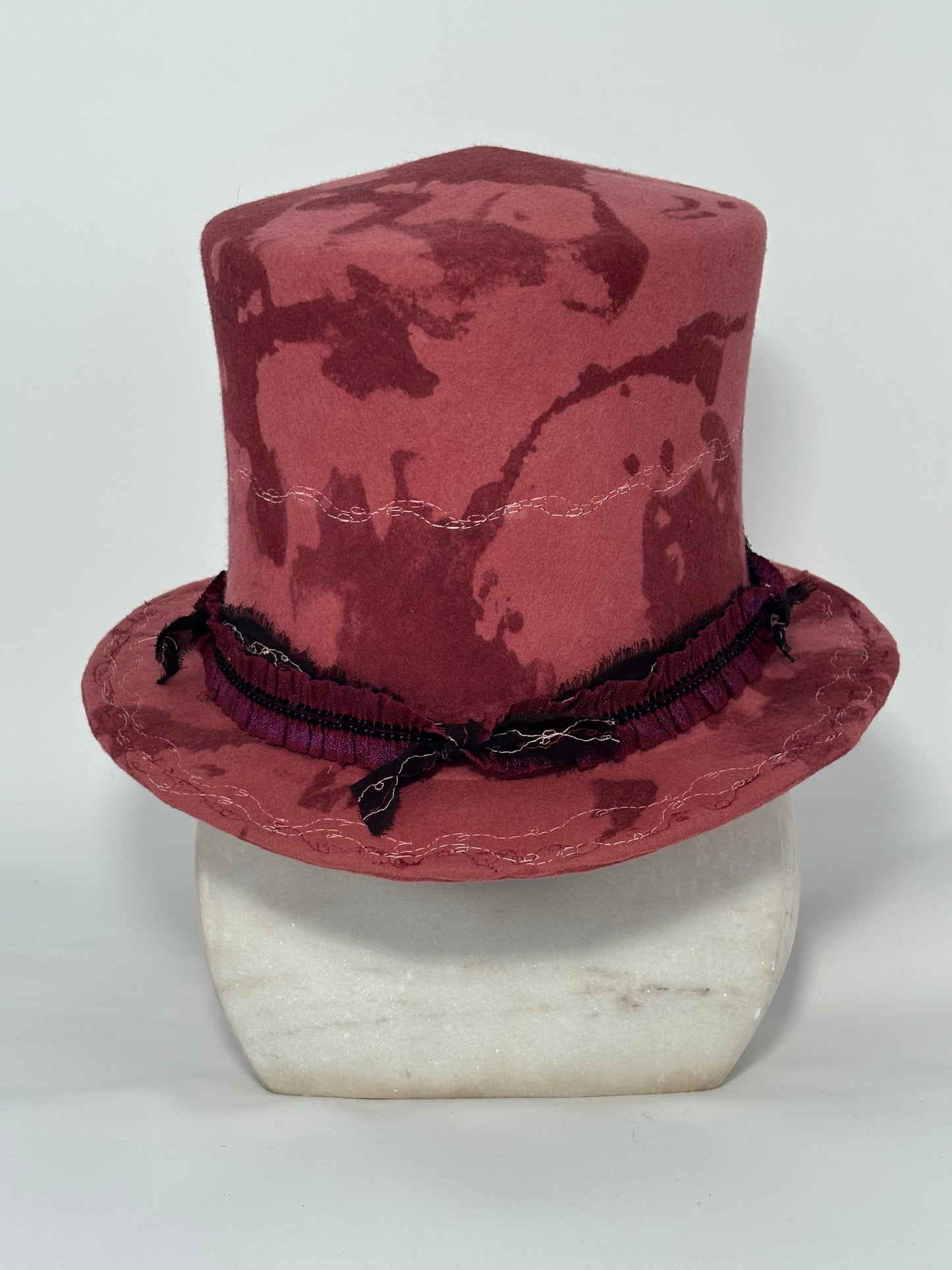 Tall Top Hat- Milliner Felt