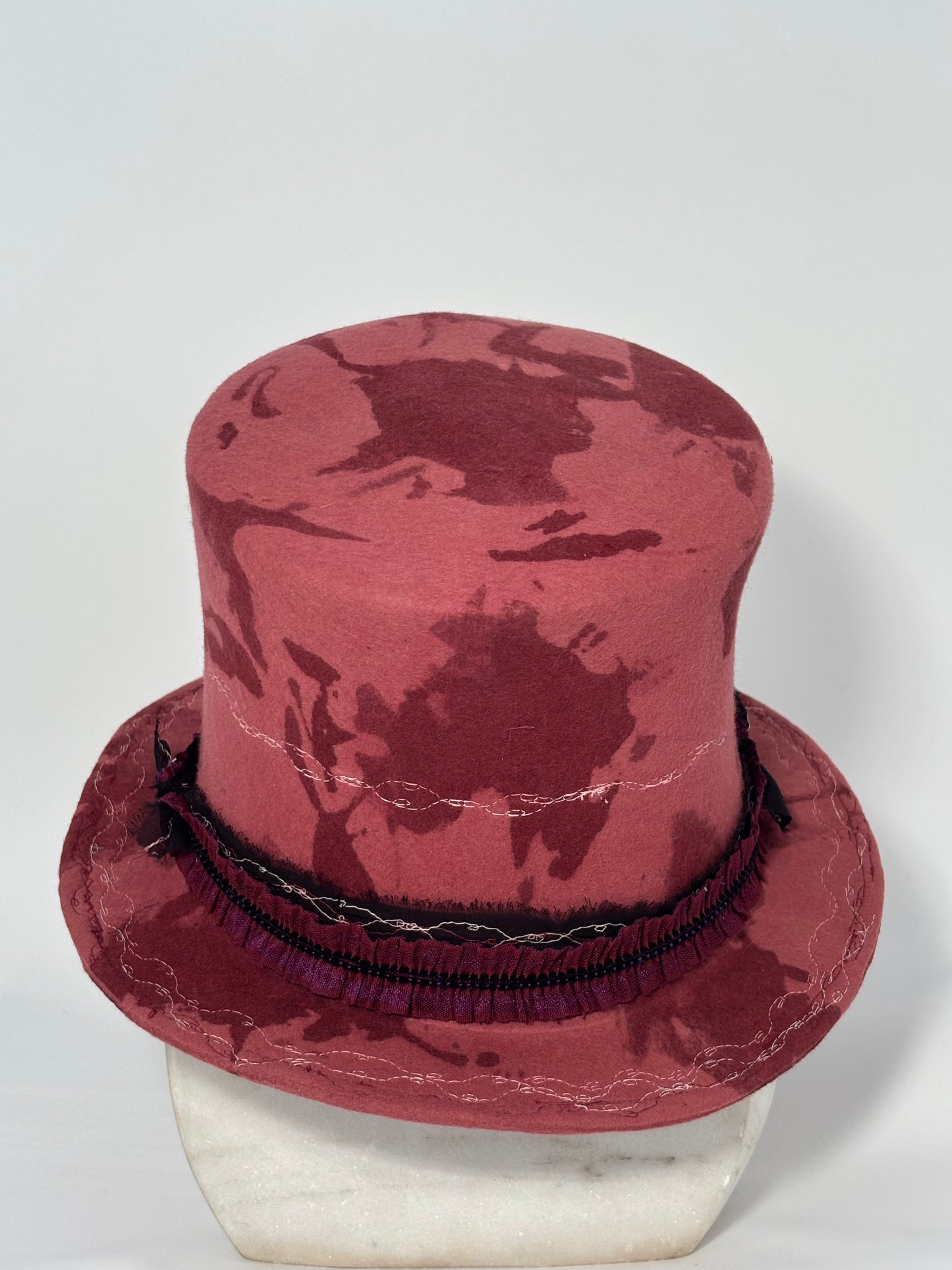 Tall Top Hat- Milliner Felt