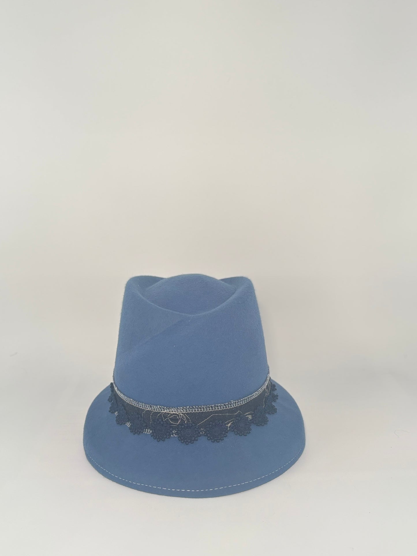 Blue Milliner - Custom Felt Hat