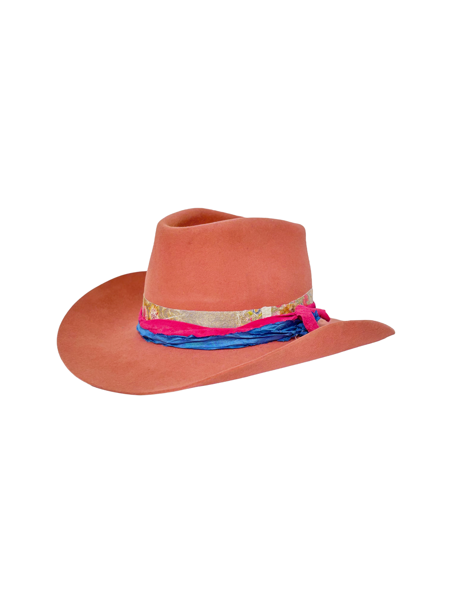 Pink Cowboy- Custom Felt Hat