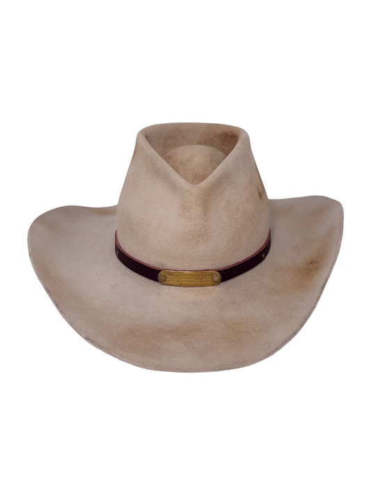 Burnt Bone- Custom Felt Hat