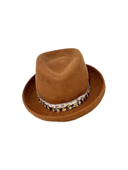 Brown Milliner- Custom Felt Hat