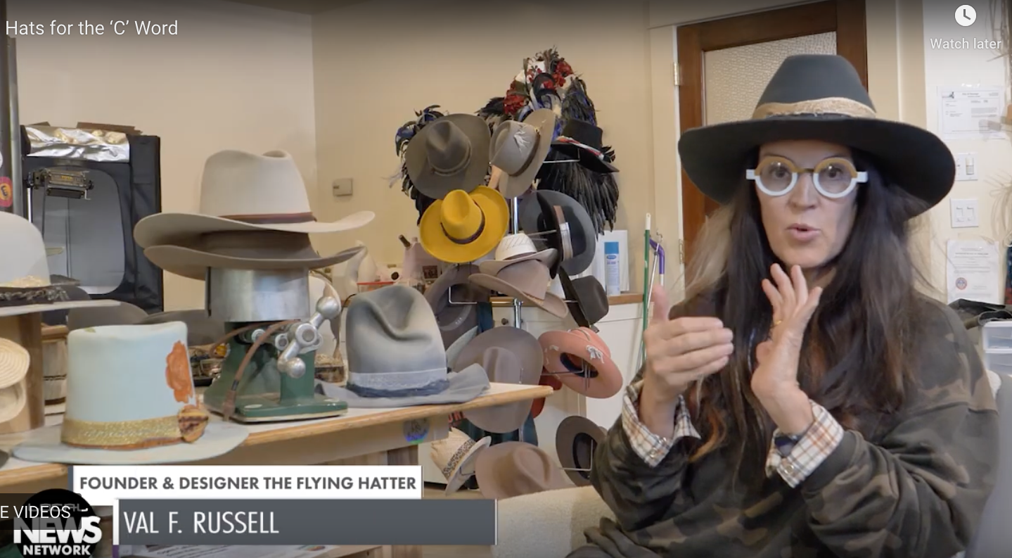 Load video: Hats for the ‘C’ Word